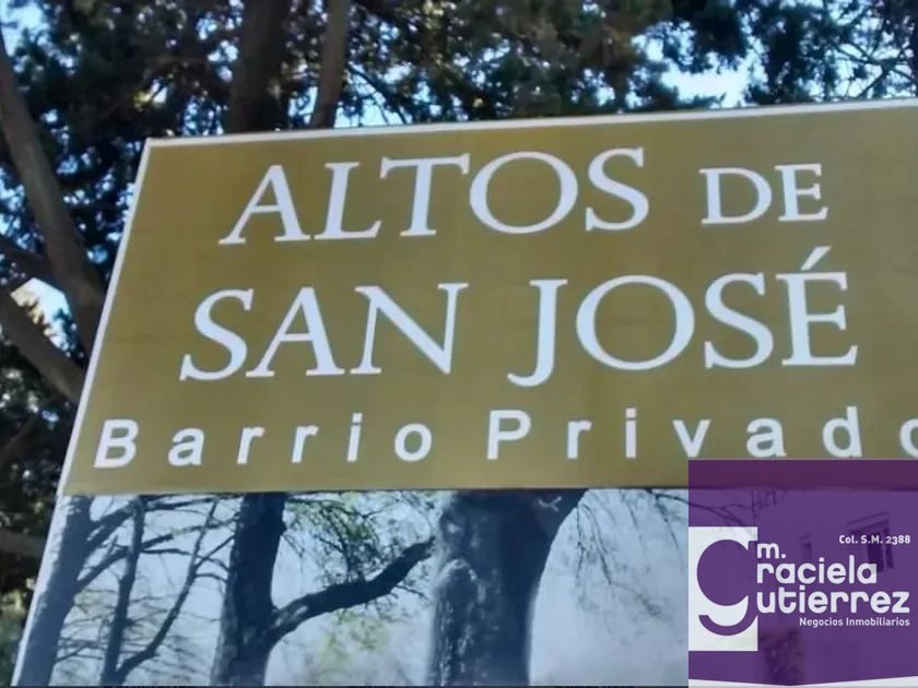Venta Terreno 600 M2 en barrio privado en San Miguel